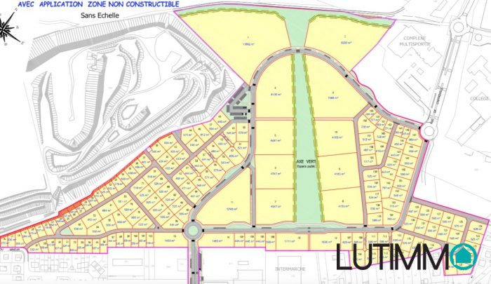 TERRAIN DE 249m2 - LOTISSEMENT 