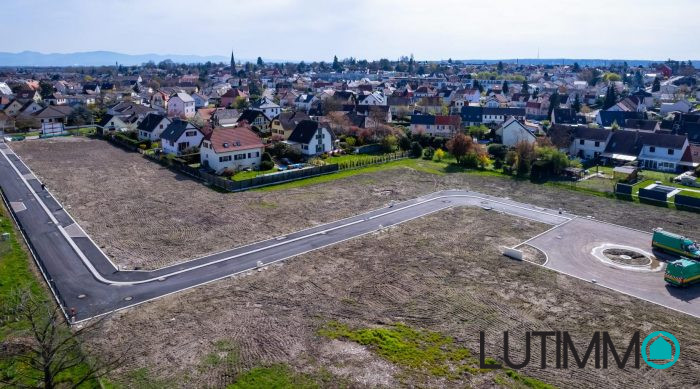 Terrain constructible à vendre, 03 a 76 ca - Pfastatt 68120