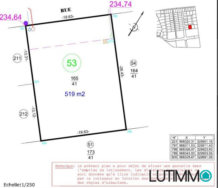 Terrain constructible à vendre, 05 a 19 ca - Bollwiller 68540