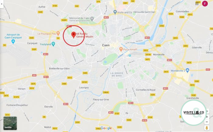 Appartement à louer, 3 pièces - Caen 14000