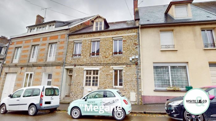 Maison mitoyenne 2 côtés à vendre, 5 pièces - Condé-en-Normandie 14110