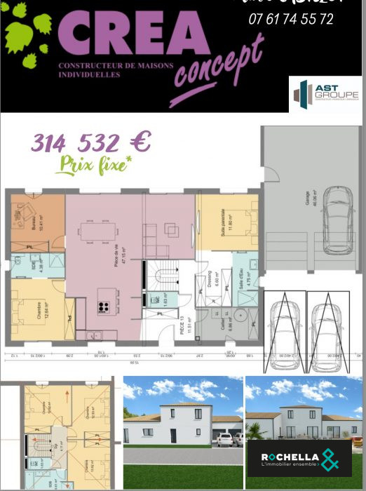 Terrain constructible à vendre, 3594 m² - Saint-Jean-d'Angély 17400