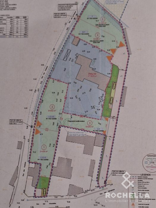 Terrain constructible à vendre, 542 m² - Sainte-Soulle 17220