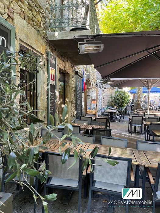 Restaurant, bar à vendre, 273 m² 32 places - Aiguèze 30760