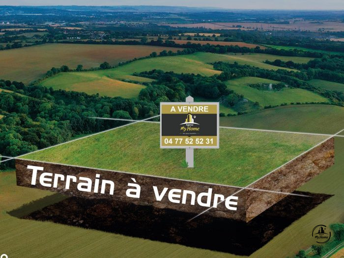 Terrain constructible à vendre, 727 m² - Saint-Étienne 42100