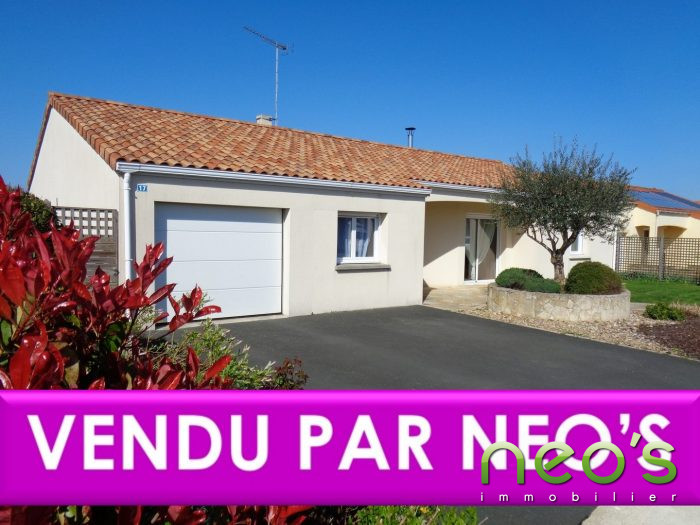 Maison plain-pied à vendre, 6 pièces - La Chapelle-du-Genêt 49600