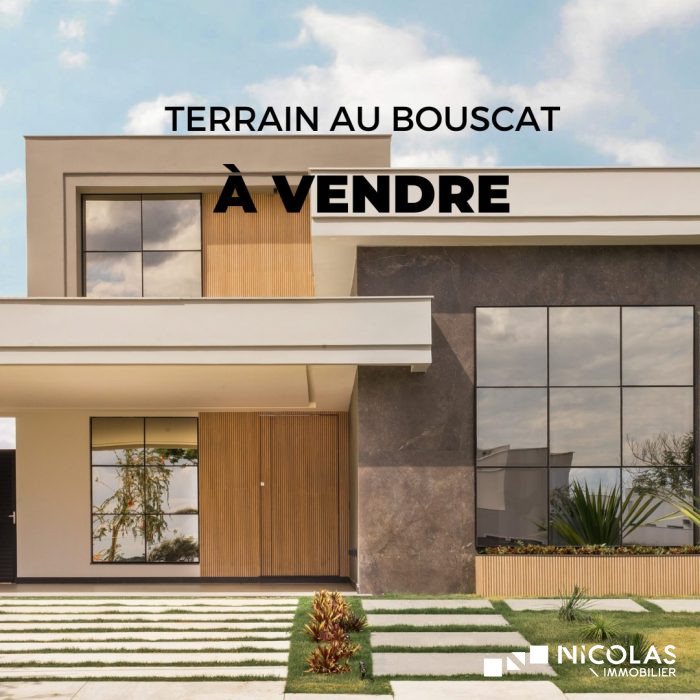 Terrain constructible à vendre, 400 m² - Le Bouscat 33110