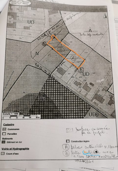 Terrain constructible à vendre, 30 a - Jonzac 17500