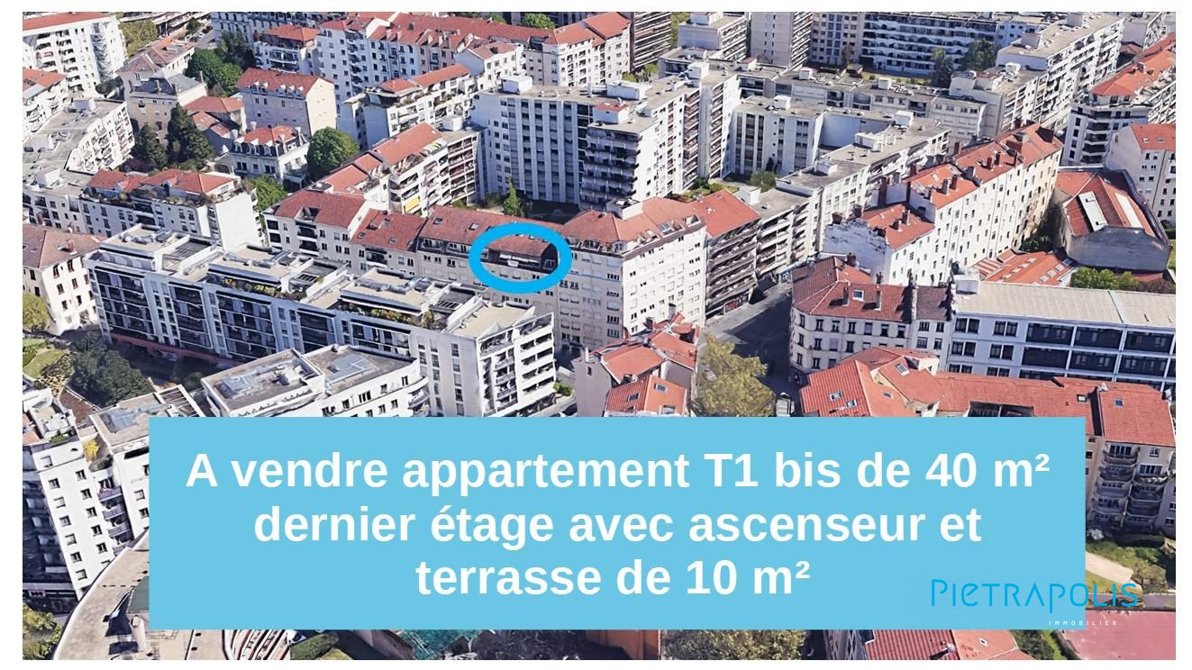 Vente Appartement 40m² 2 Pièces à Lyon (69007) - Pietrapolis