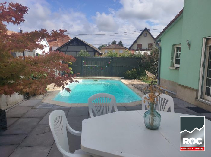 Maison mitoyenne 1 côté à vendre, 5 pièces - Artolsheim 67390