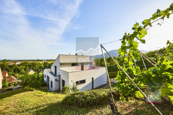 Photo A Soultz, idéalement située sur les hauteurs avec vue panoramique sur la plaine, belle maison contemporaine d'environ 200m² image 12/12