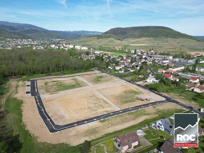 Terrain constructible à vendre, 09 a 84 ca - Issenheim 68500