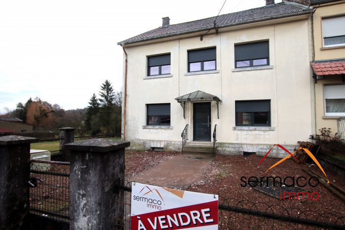 Maison mitoyenne 1 côté à vendre, 6 pièces - Bousbach 57460