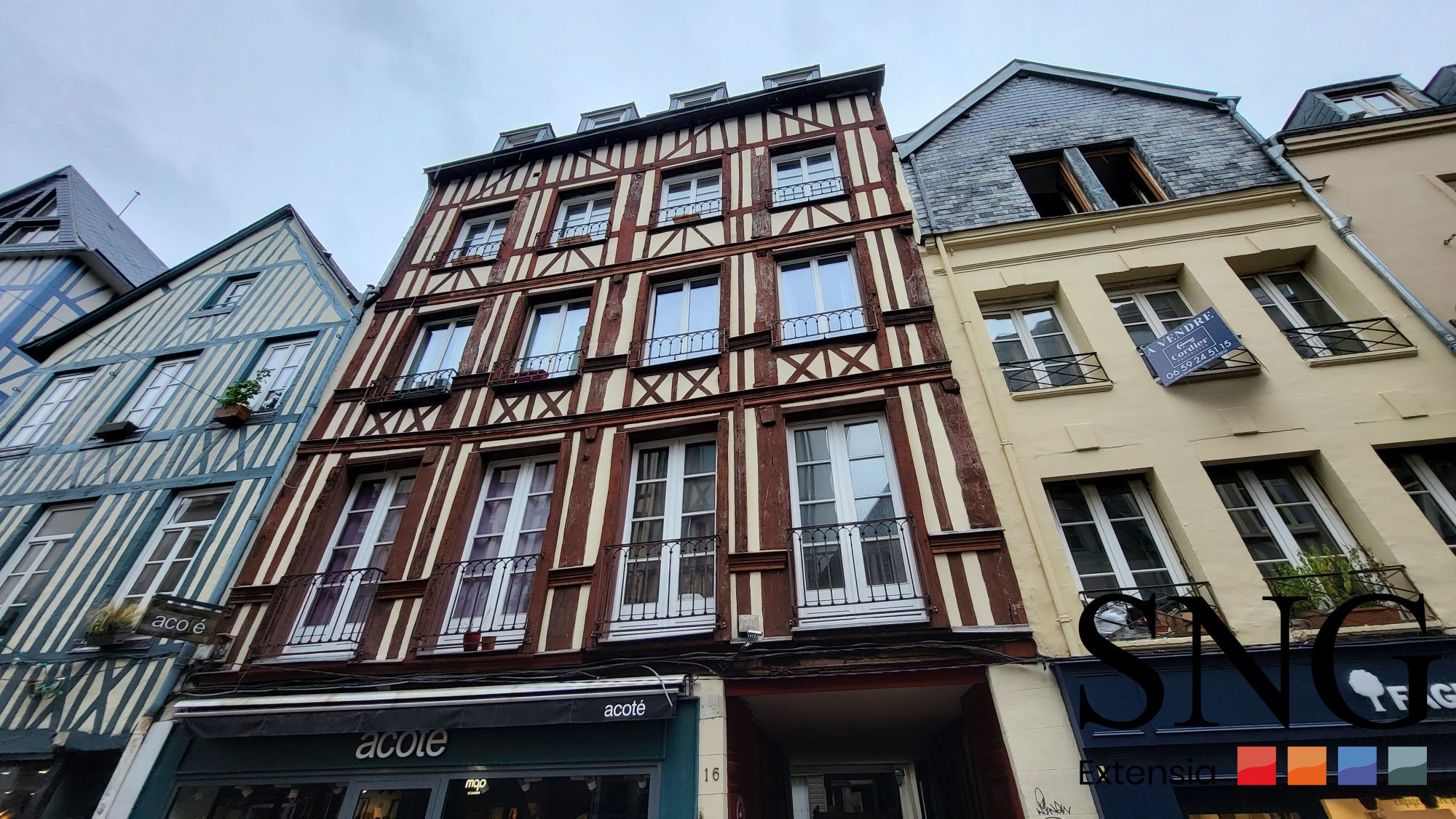 Vente Appartement 52m² 3 Pièces à Rouen (76000) - Société Nationale De Gestion