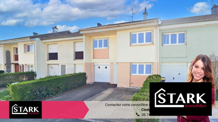 Maison mitoyenne 2 côtés à vendre, 4 pièces - Danjoutin 90400