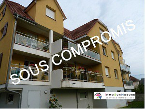 Appartement à vendre, 4 pièces - Fegersheim 67640