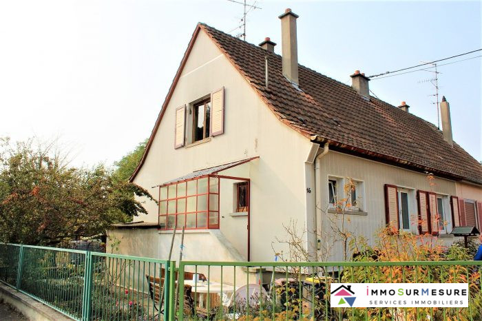 Maison mitoyenne 1 côté à vendre, 5 pièces - Illzach 68110