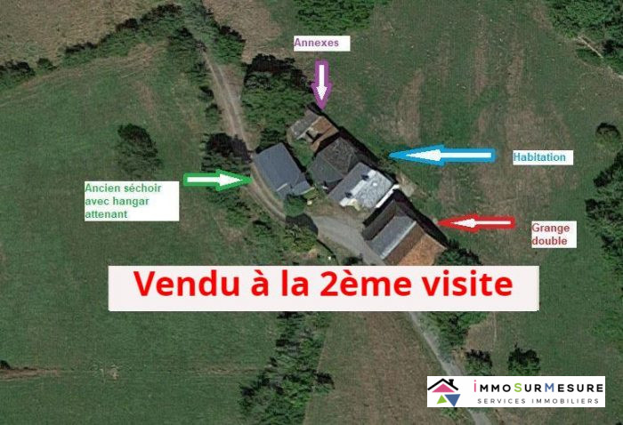 Ferme à vendre, 5 pièces - Montbazens 12220