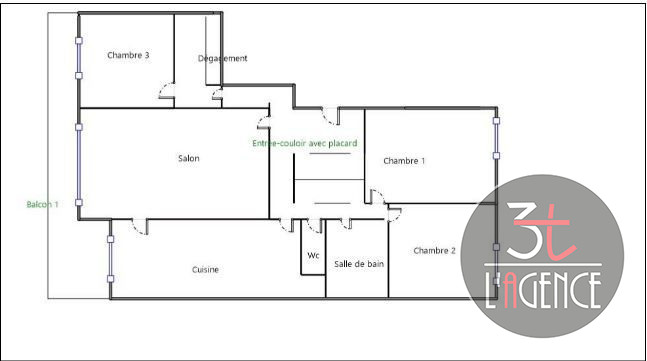 Appartement à vendre, 4 pièces - Vincennes 94300