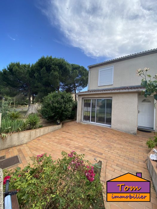 Maison mitoyenne 1 côté à vendre, 5 pièces - Lieuran-lès-Béziers 34290