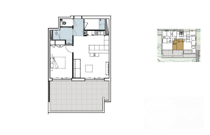 Appartement à vendre, 2 pièces - Saint-Didier-au-Mont-d'Or 69370